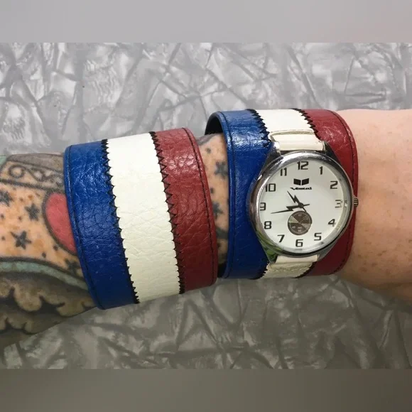 Kat Von D red white & blue watch & cuff authentic RTOM Moongel Percussion Dampening Gels 6-Pack | Guitar Center main image 4